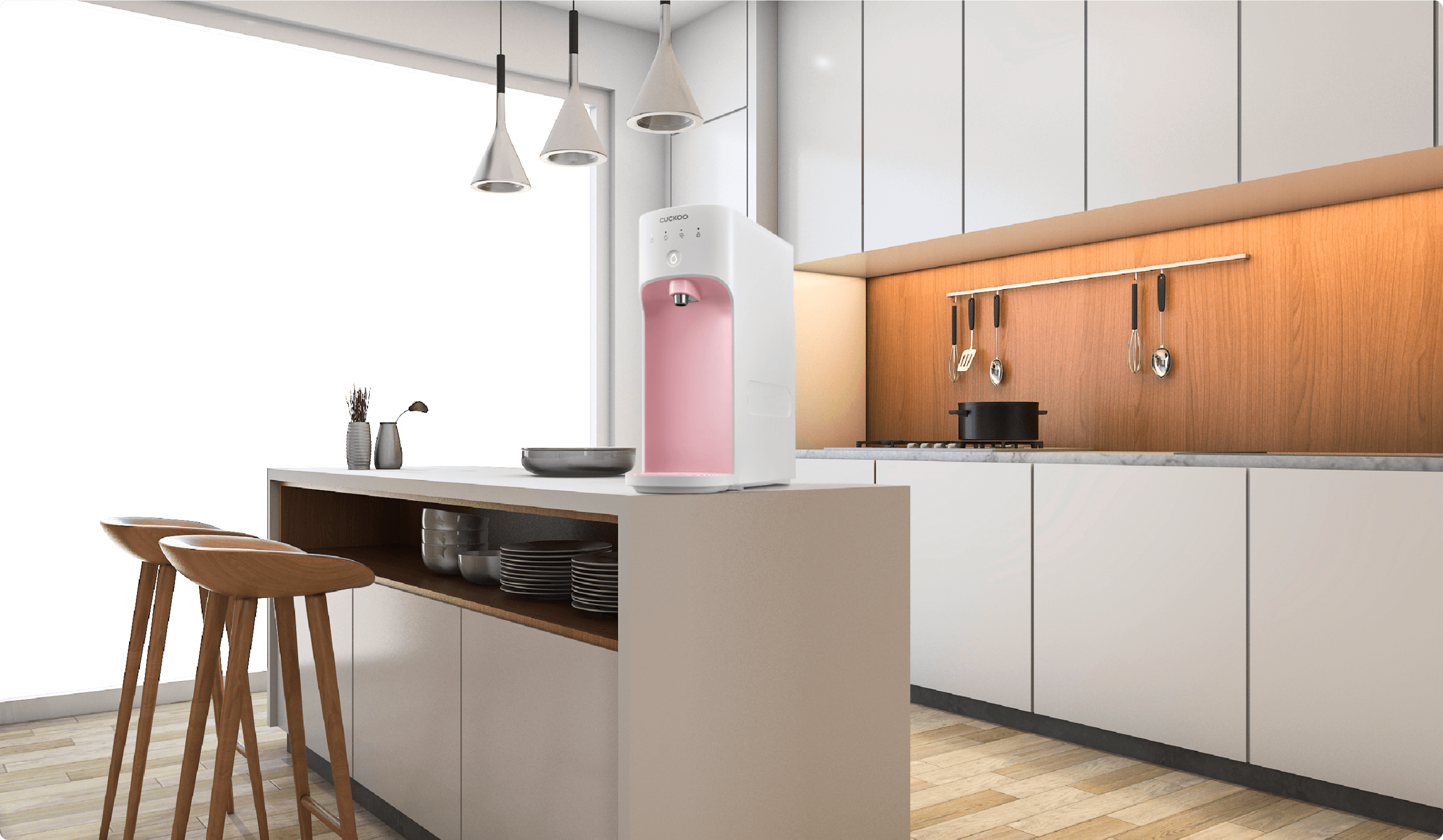Cuckoo Kiut - Pink kitchen